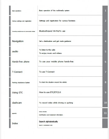 toyota sienta 2024-2025 navigation & multimedia system manual